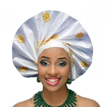 

2018 Nigerian gele headtie african headtie headwear african female new head wraps