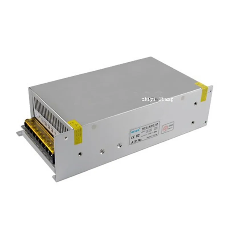 

fast shipping DC 12V 40A 480W for ws2811 5050 3014 2835 5630 6803 3528 led strip switching power supply AC 100-240V