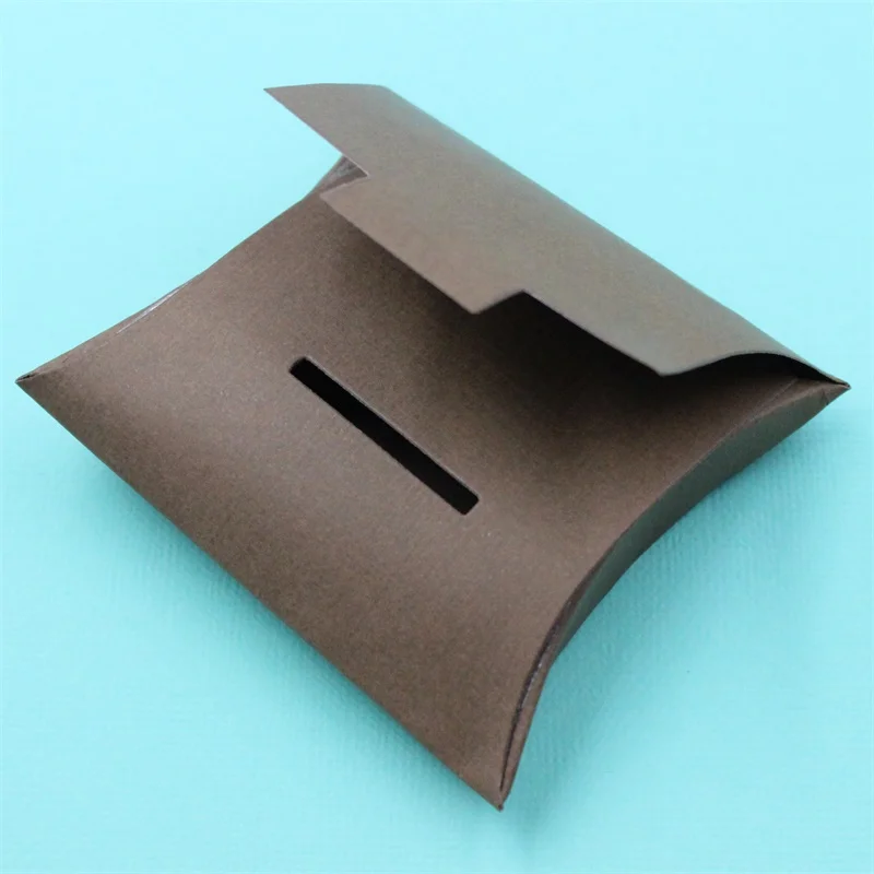 Коробка в форме подушки высечки, высечка металла штампы в Набор для тиснения, скрапбукинга для резки машины