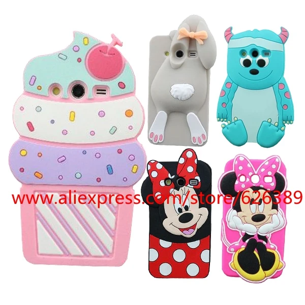 3D Cupcakes Ice Cream Minnie Mouse Bunny Sulley Tiger