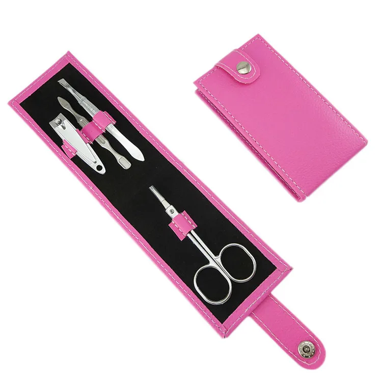 4 In 1 Kit Nail Clipper Manicure Set Nail Tools Sets PVC And High