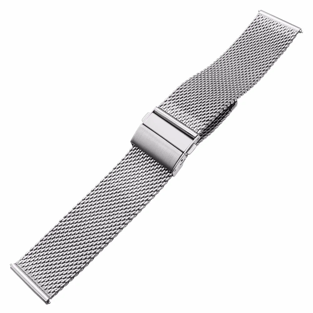 Новый Миланский ремешок для часов с бабочкой и пряжкой Tissot Longines Mido Hamilton из