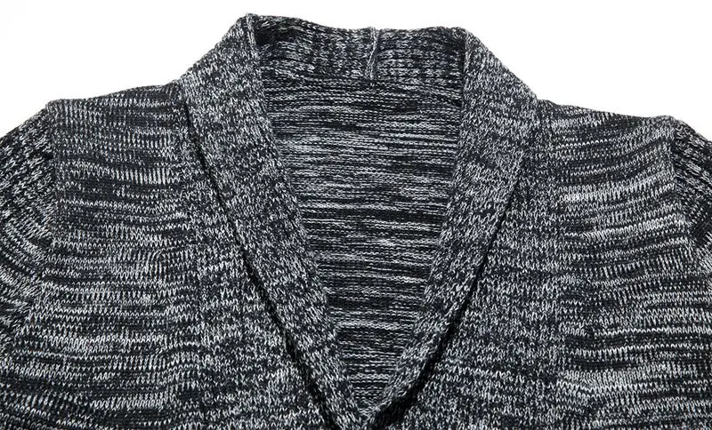 Новинка 2017 мужской кардиган с открытым передним воротником свитер|shawl collar|shawl collar