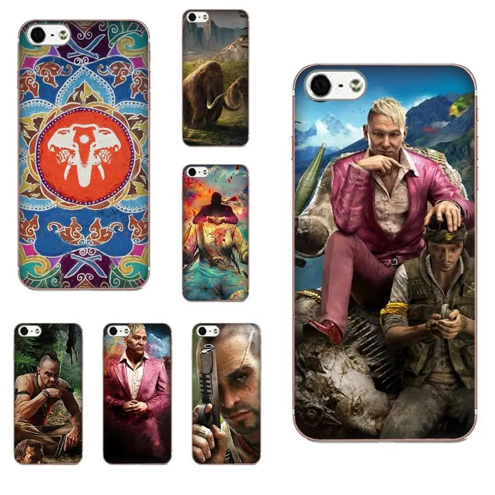 Для Huawei P7 Honor 4C 5A 5C 5X 6 6C 6A 6X 7 7X 8 9 V8 V10 Y3II Y5II Y6II G8 Play Lite TPU Print Phone Far Cry 4 Pattern | Мобильные