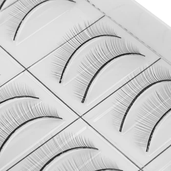 

BEAUTY7 10 Pairs Volume Lashes Individual Practice False Eyelashes Training Eyelash Extension Practicing Teaching Mink Eyelashes
