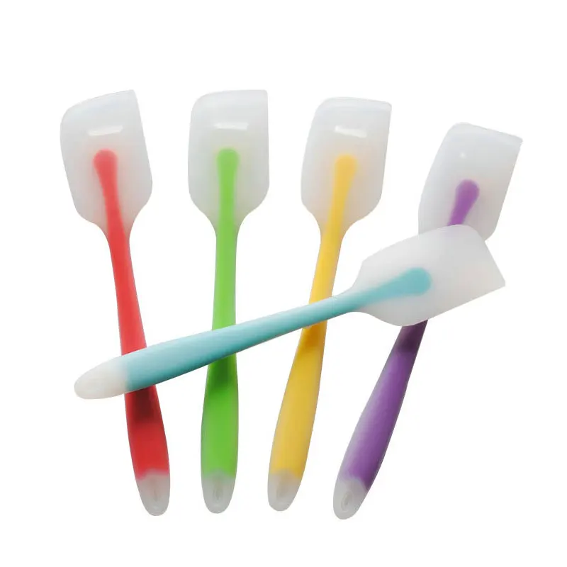  Food Grade Silicone Spatula Non-stick Butter Cream Spatula Pastry Scraper Bakeware Cooking Baking T