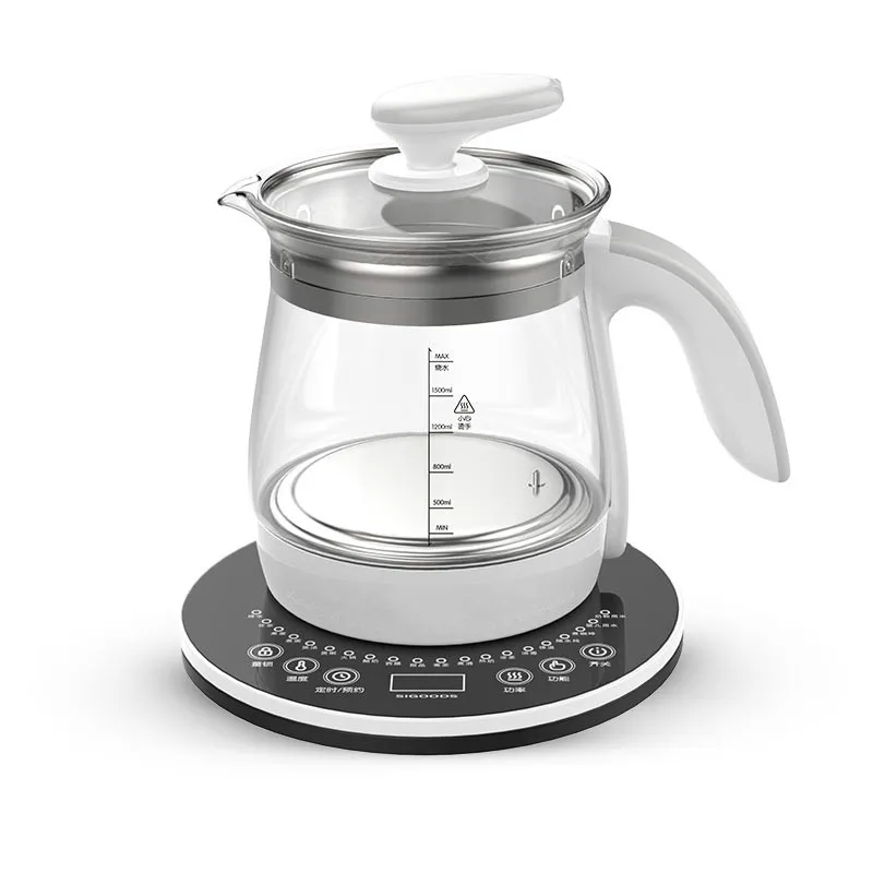 Electric kettle health pot is fully automatic and thickened glass multi