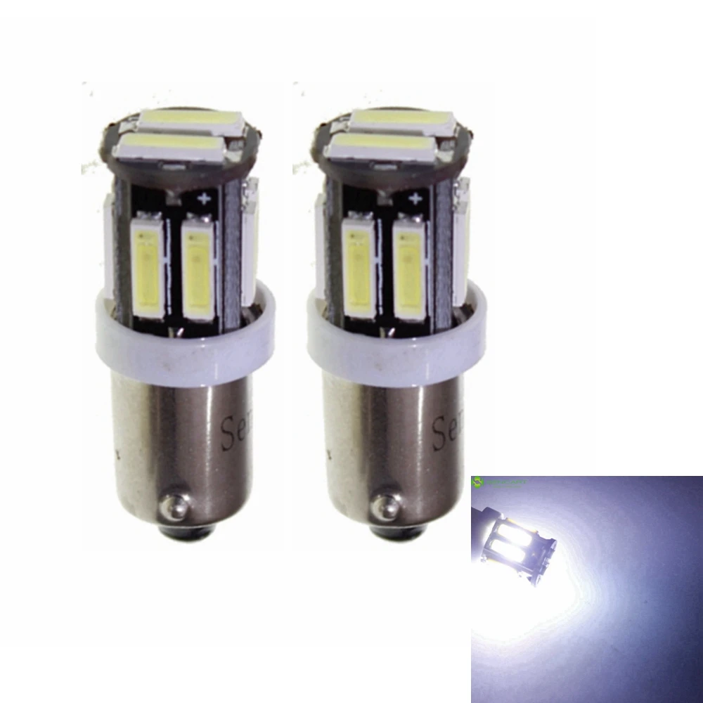 BAX9S T11 H6W BA9S T4W W6W 10SMD 7020LED автомобильные интерьерные лампы для чтения купольная
