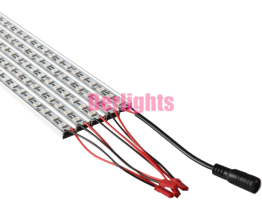 20 шт. светодиодный светильник для выращивания 10 Вт DC12V SMD5050 светодиодная лента светильник для растений для комнатных теплиц цветение растений и гидропоники системы