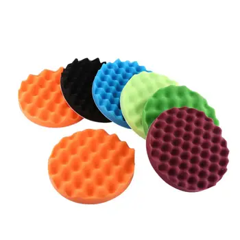 

7Pcs 8" Car Polishing Pads Sponge Polishing Buffing Waxing Pad Kit Tool for Car Polisher Buffer Car-Styling