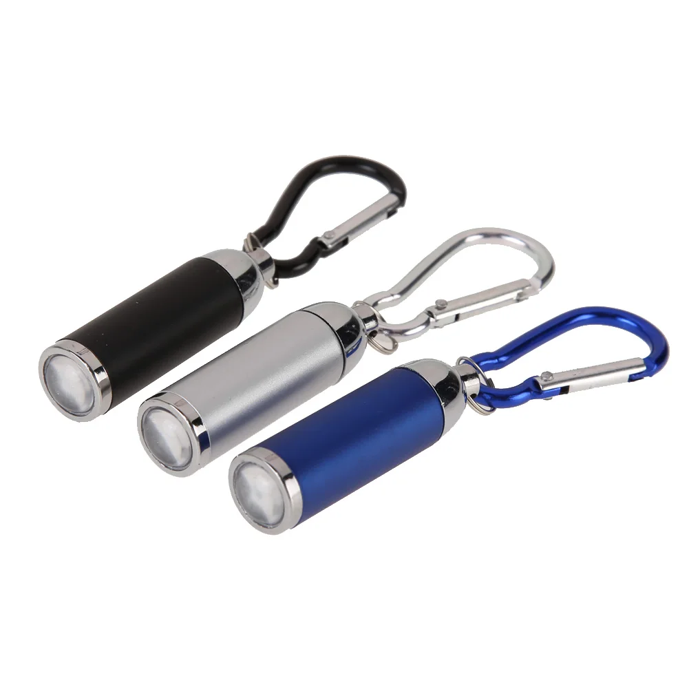 

Useful Retracted Mini Pocket Carabina Torch Keychain LED Light Flashlight Lamp For Outdoor Camping Hiking Emergency Survival