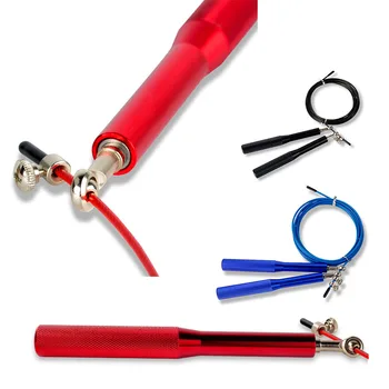 

Fitness sports Rope skipping high speed competition aluminum alloy handle universal bearing wire rope single jump rope training