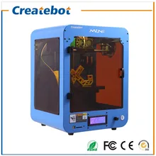 Semi-closed Metal Shell Createbot MINI 3D Printer Equip LCD Screen, Single Nozzle and Heatbed High Quality High Precision