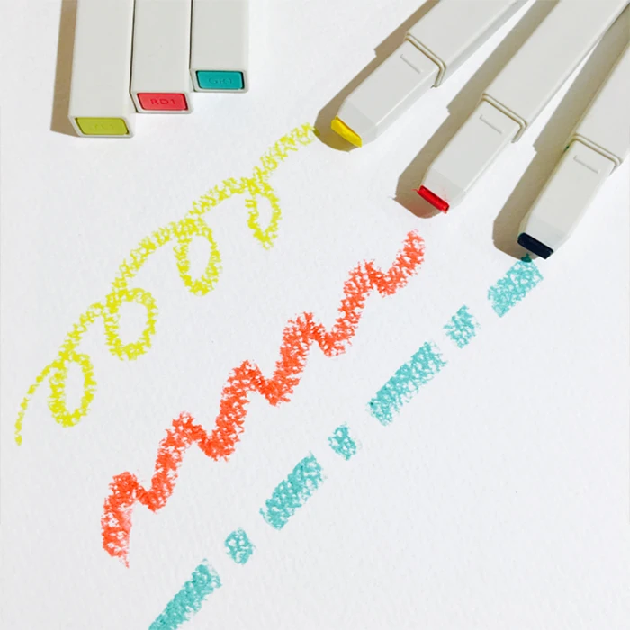Япония KOKUYO рисунок+ Твердые жидкие чернила маркеры Креативный дизайн Маркер ручки KE-SP3