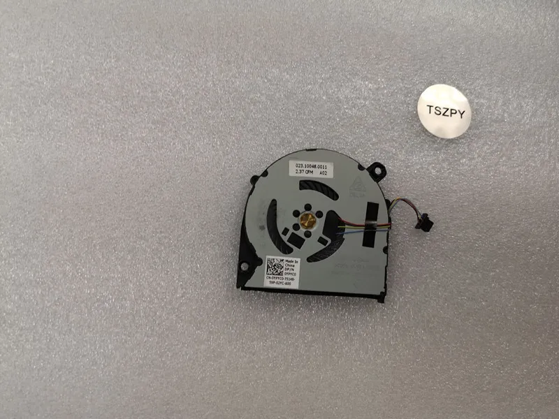 New for Dell Chromebook 7310 YPYC0 series laptop CPU Cooling fan 4pins