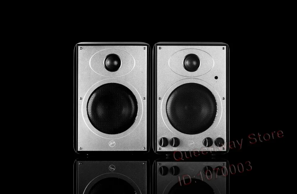 H5MKII Wireless 2.0 Multimedia Bookshelf Speakers High-fidelity Bluetooth WiFi Monitor Speakers 2-way 4th-order vented speaker