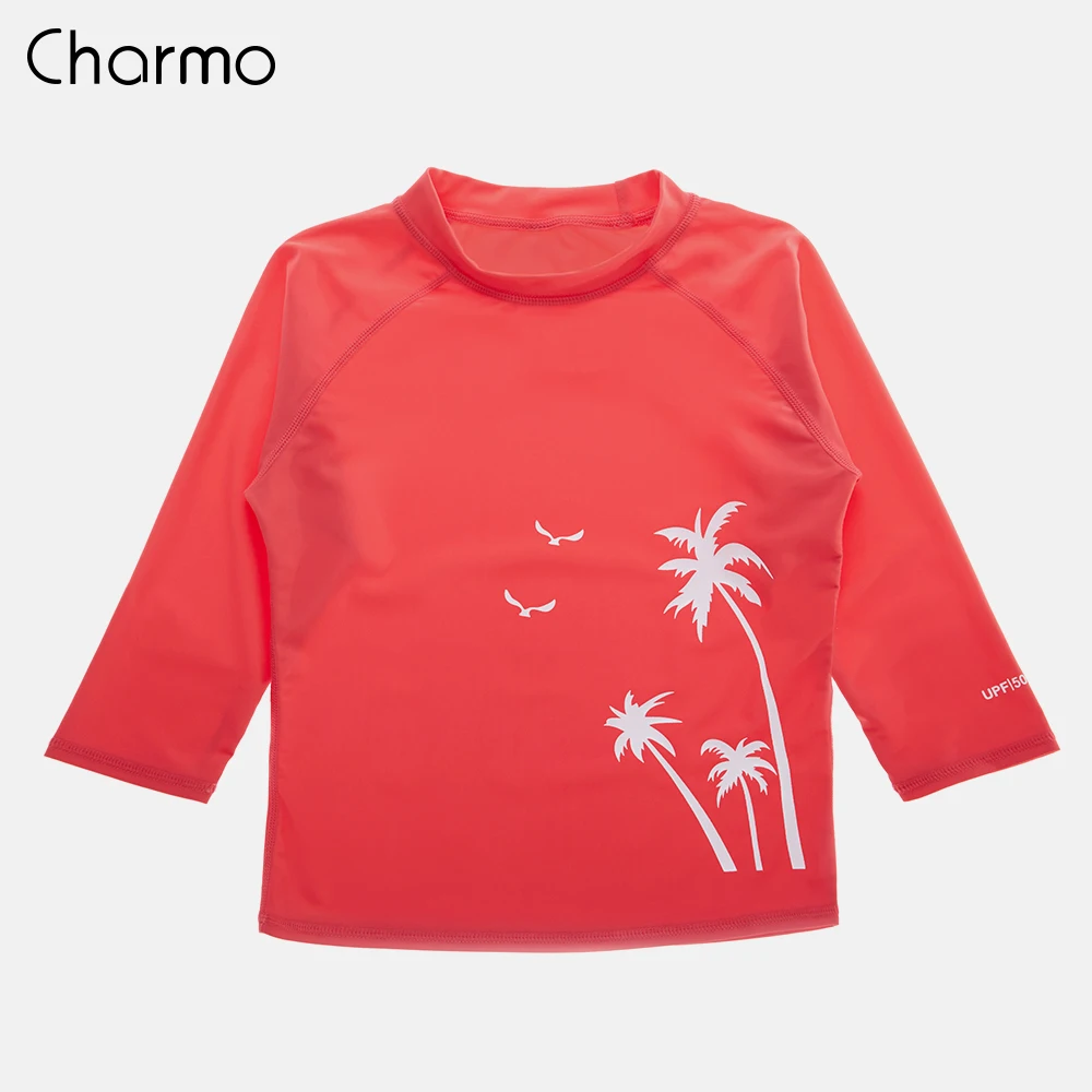 Charmo الأطفال ملابس السباحة صبي وفتاة طويلة الأكمام طفح الحرس الأعلى جوز الهند شجرة ملابس السباحة UPF 50 + Rashguard السباحة قميص ثوب السباحة Charmo الأطفال ملابس السباحة صبي وفتاة طويلة الأكمام طفح الحرس الأعلى جوز الهند شجرة ملابس السباحة UPF 50 + Rashguard السباحة قميص ثوب السباحة