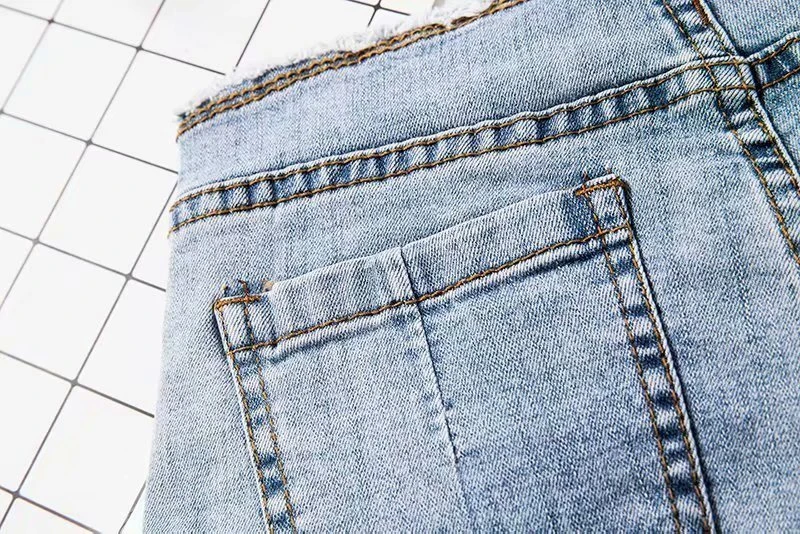 Винтажные шикарные женские свободные джинсовые шорты со средней талией, шорты для фитнеса из хлопка с карманами на шнуровке
