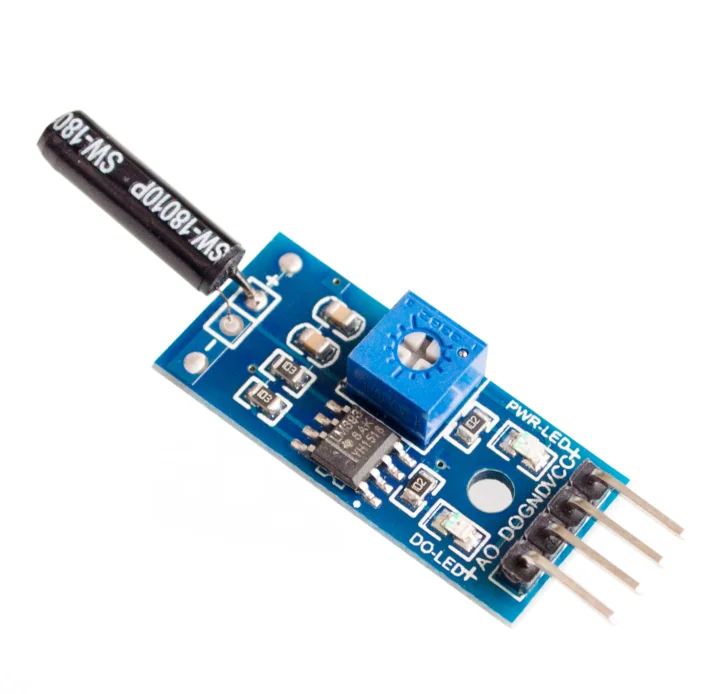 

Normally open shock sensor module for vibration sensor module alarm module