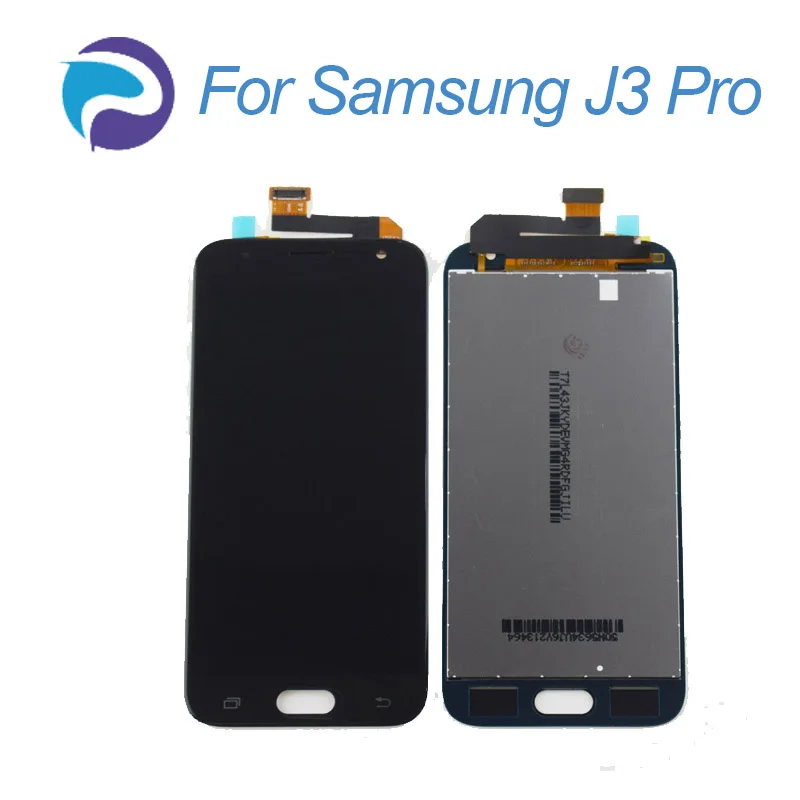 Для samsung J3 Pro ЖК экран сенсорный digitzer сборка Замена J3110 2017 для lcd|Экраны мобильных