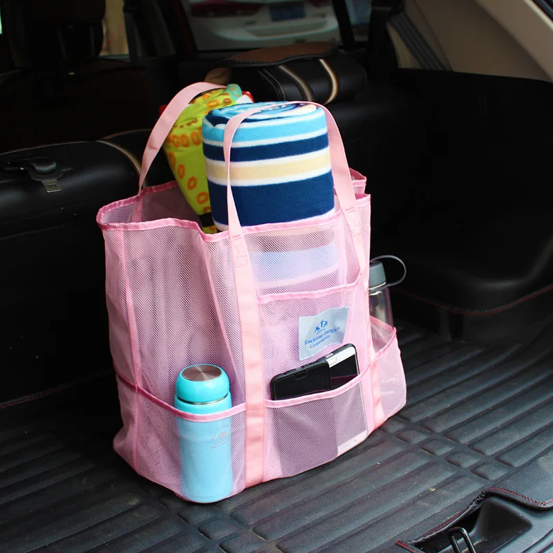 Runseeda сумка для плавания женская сетчатая пляжная сумка косметичка переносная сумка для серфинга сумка для хранения мячей пляжный коврик и детские игрушки
