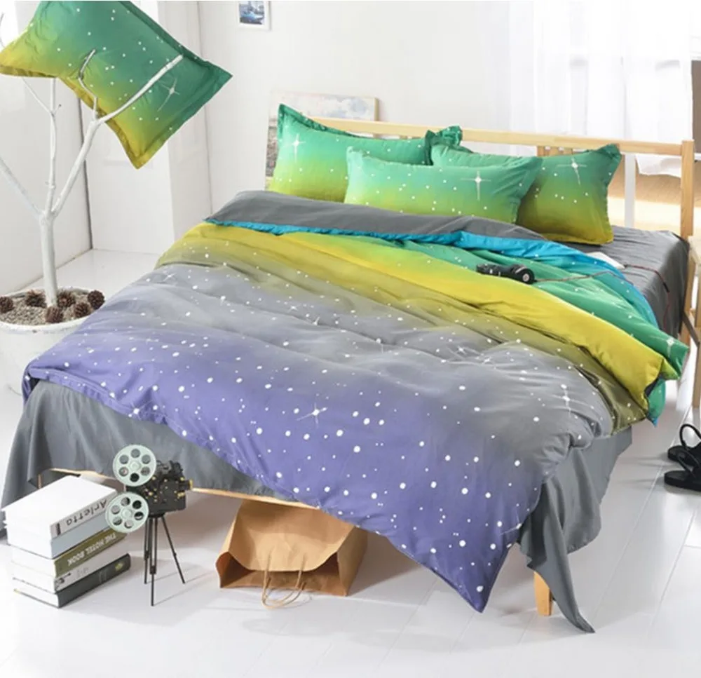 

Free shipping The dream of 4pcs Bedding, quilt cover quilt sheet 3pcs dormitory three-piece suit pillowcase