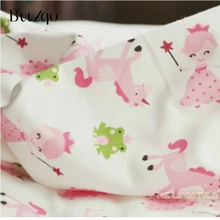 Buulqo 50*40 см эластичный хлопок вязание ткань мультфильм ткани для лоскутного шитья, ткани, кукла ткань "тильда" одеяло