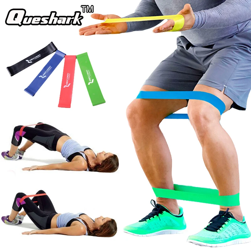 6 niveaux de résistance bandes Yoga Gym musculation Fitness bande