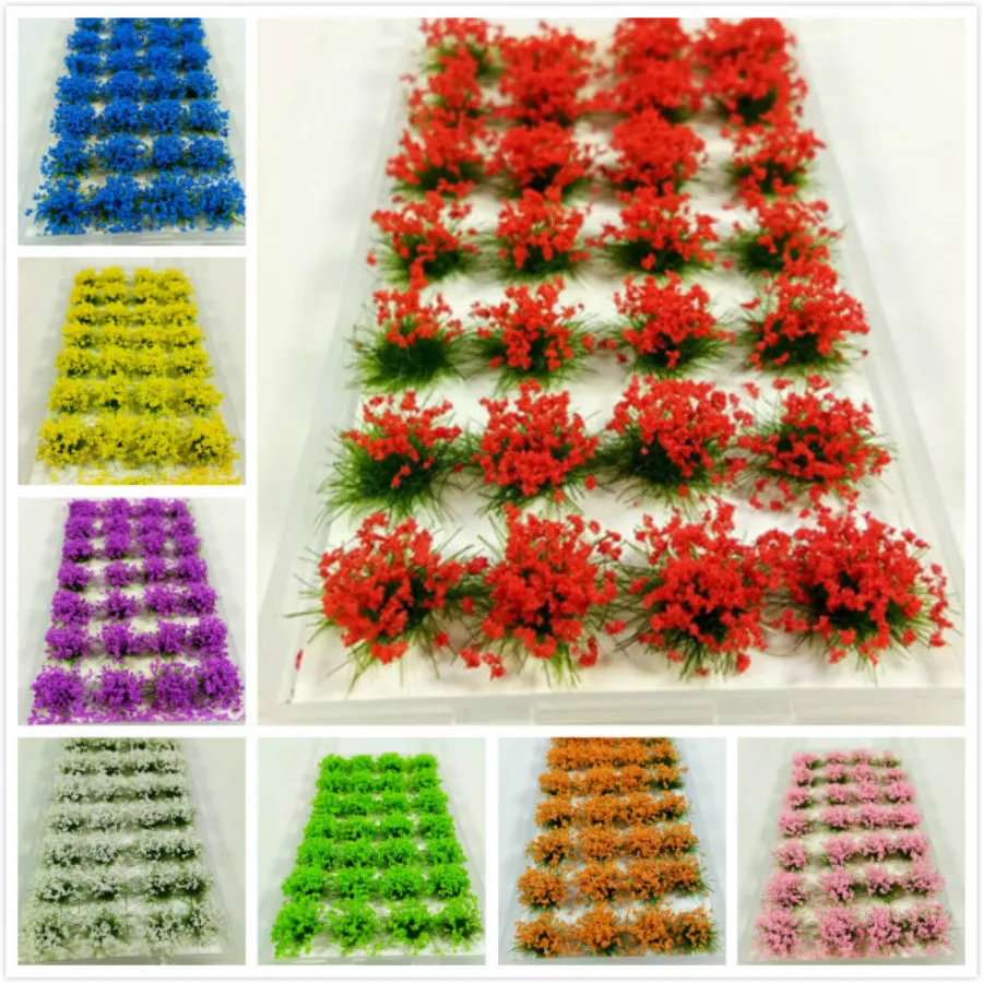 architecture model grass building kits toy (23)