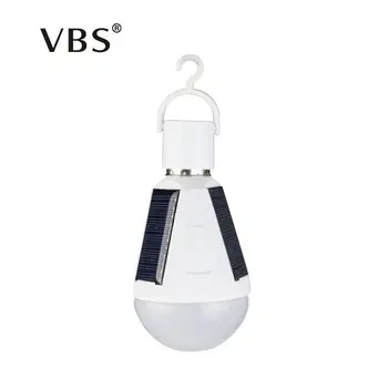

LED Solar Lamp 7W 12W Outdoor Led Bulb AC85-265V Bombillas E27 Rechargeable LED Solar Bulb IP65 Camping Emergency lighting