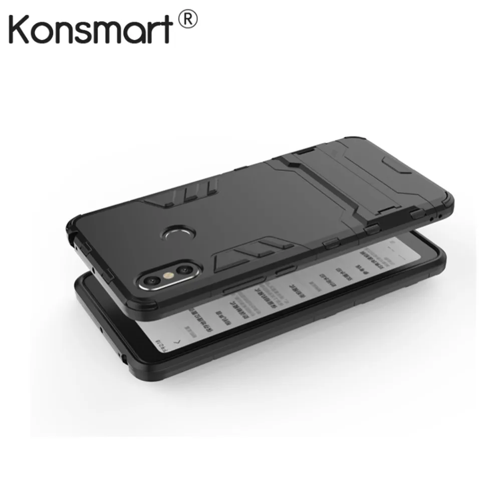 Global Version Xiaomi Mi Max 3 Case Hybrid Hard Back Cover For Max3 6.9&quot Stand Cases Anti Knock Fundas 4GB 64GB Konst |