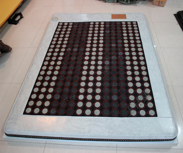 Best Jade! Natural Jade Heat Mattress Tourmaline Mat Home Health Care