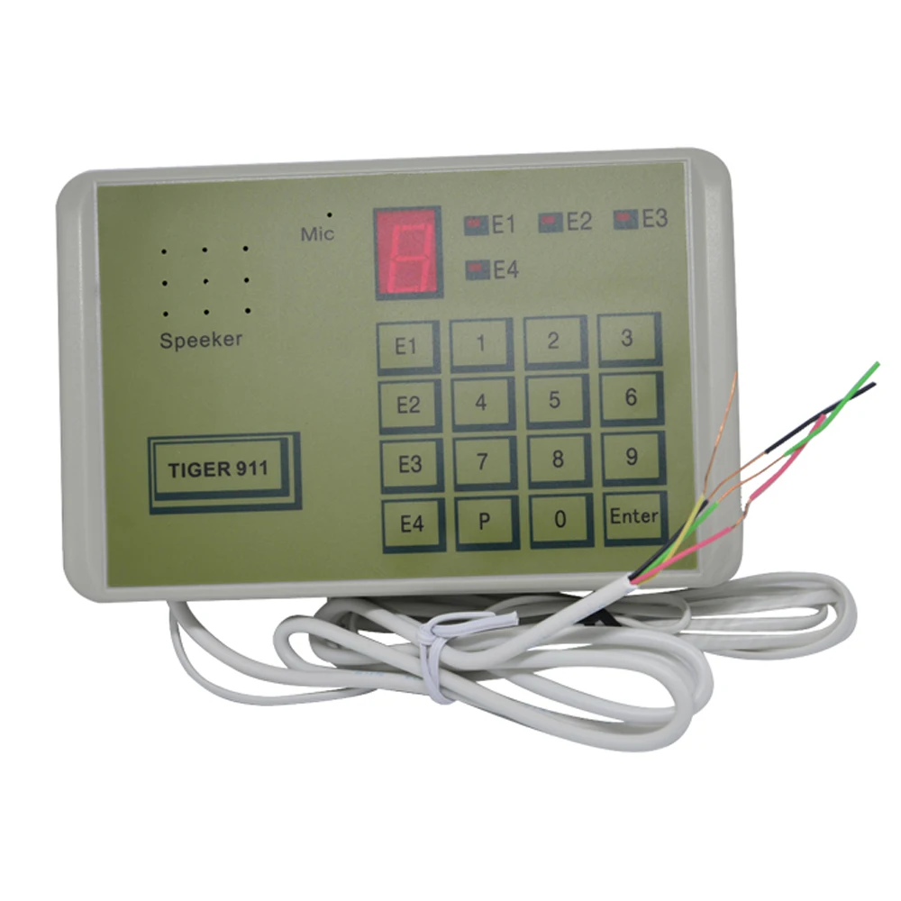 (1 piezas) accesorios del sistema de alarma del dial del teléfono automático Tiger 911 herramienta de transferencia de llamadas Terminal fijo puesto en NC NO o voltaje