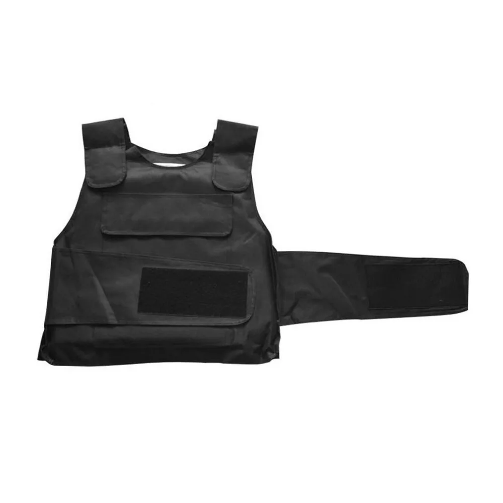 LESHP Breathable Tactical Vest Stab vests Anti Tool Self-Defense Service Equipment Outdoor Self-Defense Vest Supplies Black