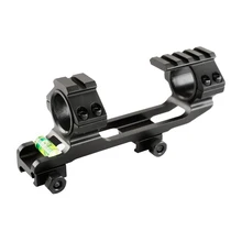 Крепление для прицела двойное кольцо с уровнем пузырьков духов подходит 20 мм Пикатинни для тактического прицела 25,4/30 мм для охоты