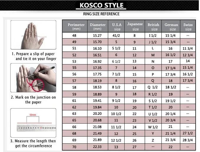 10Ring Size Peference