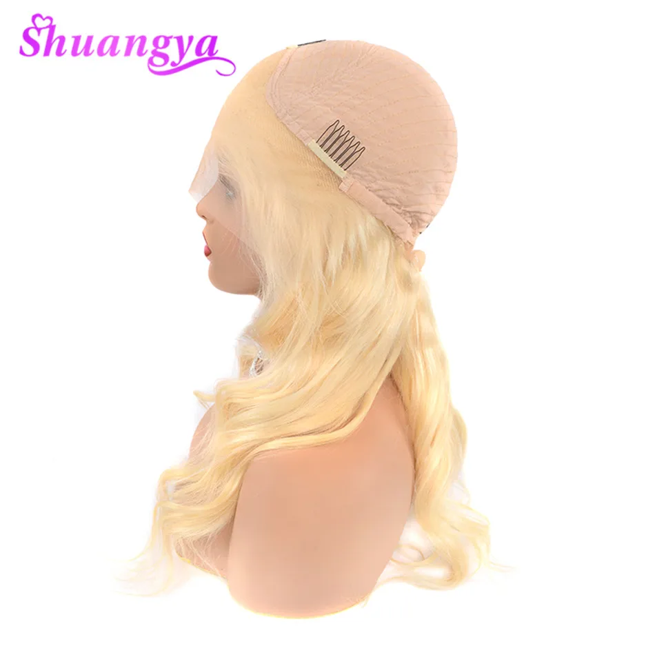 Peruvian Body Wave Remy Hair 13*4 Lace Wig 613 Lace Front Wig Lace Front Human Hair Wig Pre-Plucked With Baby Hair For Women