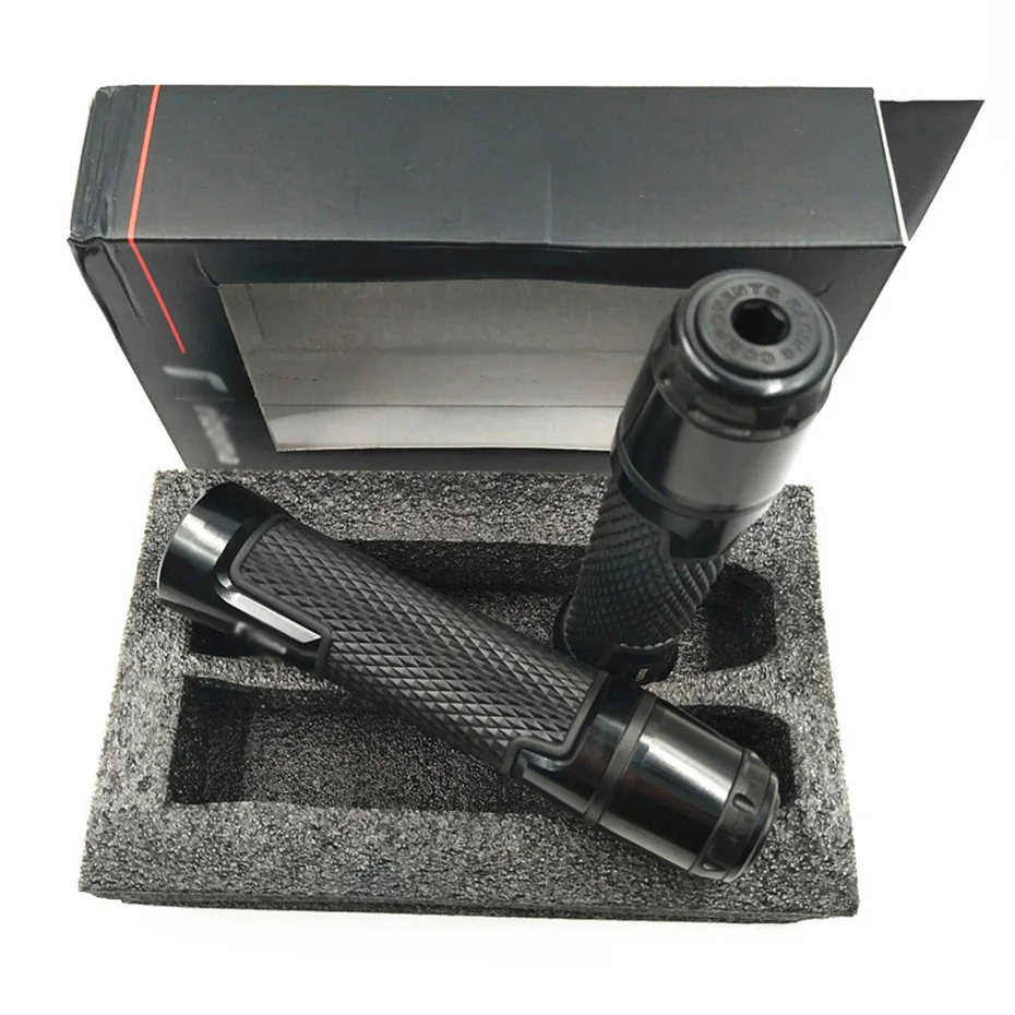 

Universal 7/8" 22mm CNC Motorcycle handlebar grips For YAMAHA mt-07 yzf-r25 yzf r15 force l tmax 500 mt-09 street rally etc.