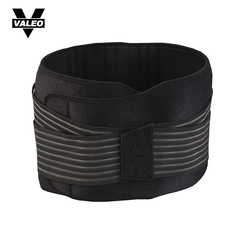 VALEO Men Nylon Weightlifting Belt Elastic Breathable Gym Crossfit