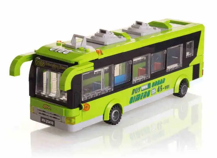 E Model Compatible with Lego E1121 418pcs Buses Models Building Kits Blocks Toys Hobby Hobbies For Boys Girls E Model Compatible with Lego E1121 418pcs Buses Models Building Kits Blocks Toys Hobby Hobbies For Boys Girls