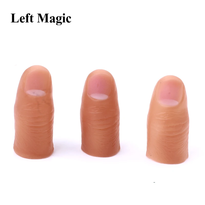 5 шт. жесткий палец наконечник Fake Magic Trick крупным планом исчезающий трюк реквизит