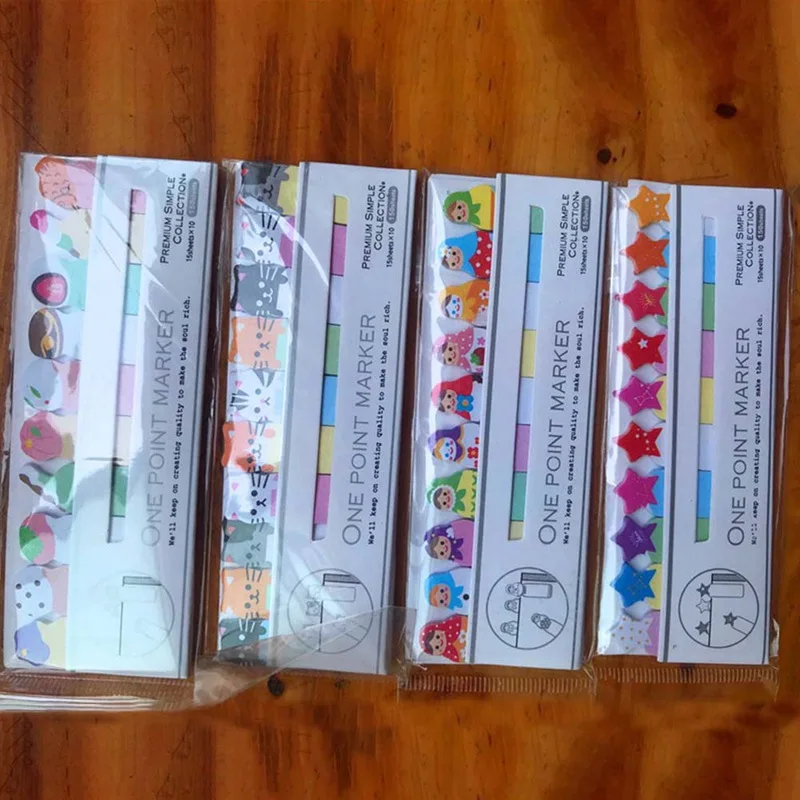 

Office Writing Cute Funny Joy Cat Style Sticker Bookmark Memo Marker Point Flags Sticky Notes Label Decoration