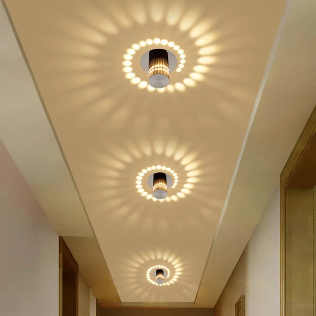 Modern LED Square Ceiling Down Light Living Room Bedroom Lamp Fixtures Lighting