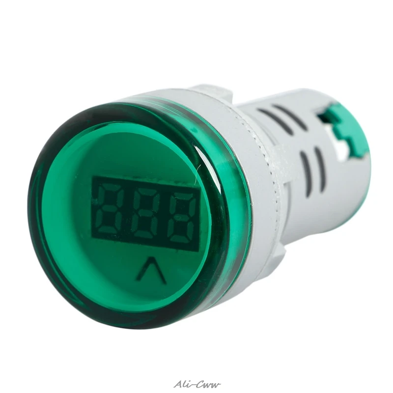 

New 22 MM AC 60V-450V Digital Display Voltmeter Lights Combo Indicator