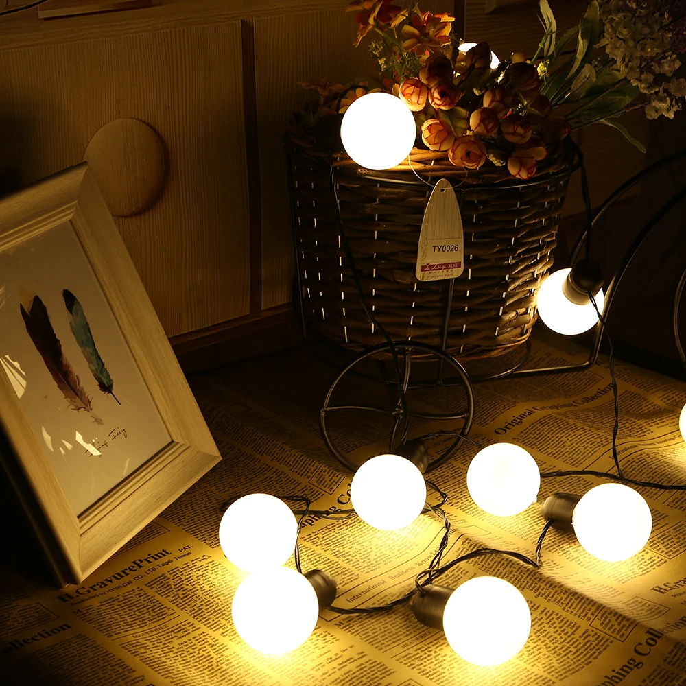 20 LED глобус шар струнный светильник Рождество открытый подвесной s luce