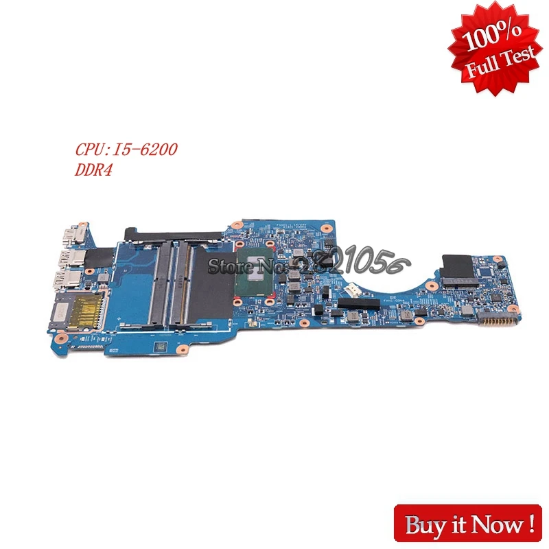 

855964-601 855964-001 15256-1 448.07M07.0011 For HP Pavilion X360 13-U M3-U Series Laptop Motherboard SR2EY i5-6200U CPU DDR4