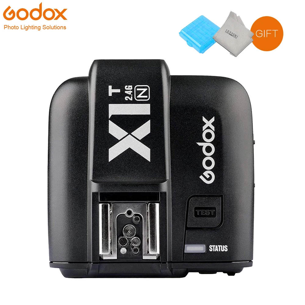 

Godox X1N X1T-N 2.4 G E-TTL Wireless 1/8000s Flash Trigger Speedlite Single Transmitter (TX) for Nikon D3300 D3200 D5100 D7200