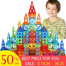 Новинка 184 шт. Мини Магнитный конструктор Набор для строительства модель и строительные игрушки пластиковые магнитные блоки Развивающие игрушки для детей подарок