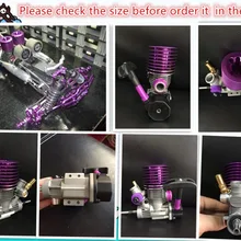 1/10 Масштаб RC Nitro 18HB гонка 4P двигатель 3,0-3.5cc с тяговым стартером для HPI Kyosho Redcat HSP совместим с двигателем GO 18