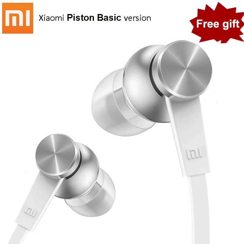 

100% Original Xiaomi Piston 3.5mm 3rd Bass Earphone Basic Version Headset with Remote & Mic For Xiaomi Huawei Samsung iphone Ect